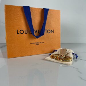 Louis Vuitton Pyramide 40mm 腰帶-95cm(黑灰), LV路易威登