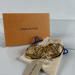 LOUIS VUITTON Louise Hoop Earrings