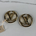 LOUIS VUITTON Louise Hoop Earrings