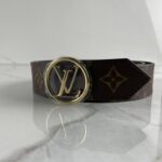 LOUIS VUITTON LV Circle 35 mm Reversible Belt