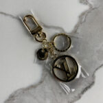 LOUIS VUITTON LV Circle Keychain and Bag Jewel