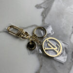 LOUIS VUITTON LV Circle Keychain and Bag Jewel