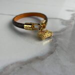 LOUIS VUITTON Petite Malle Charm Bracelet