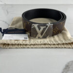 LOUIS VUITTON LV Initials Reversible Monogram Belt