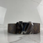 LOUIS VUITTON Ceinture LV Initiales Réversible Monogram