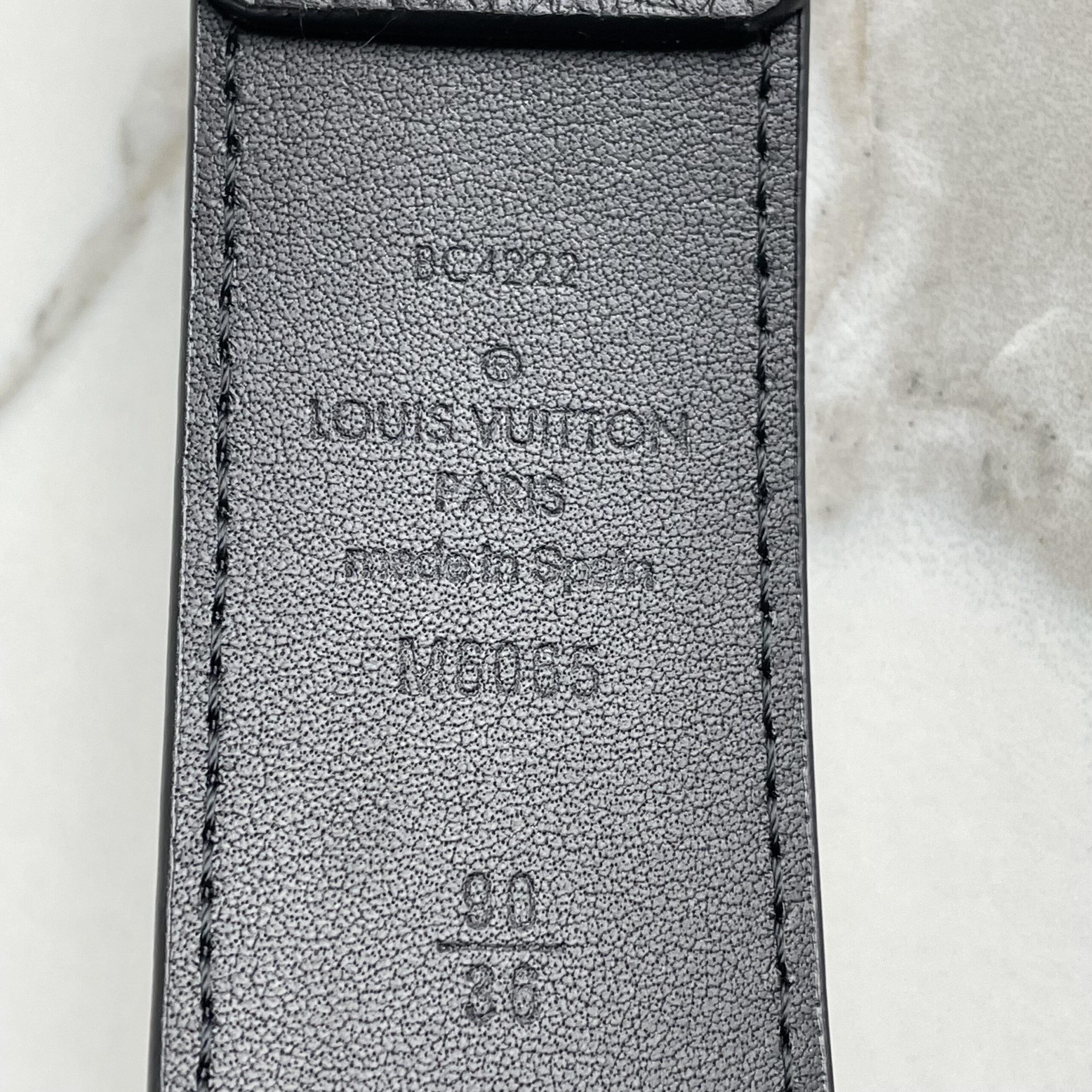 LOUIS VUITTON Pont Neuf 35mm Belt - DYGLOUIS