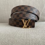 LOUIS VUITTON Ceinture LV Iconic 25 mm Réversible